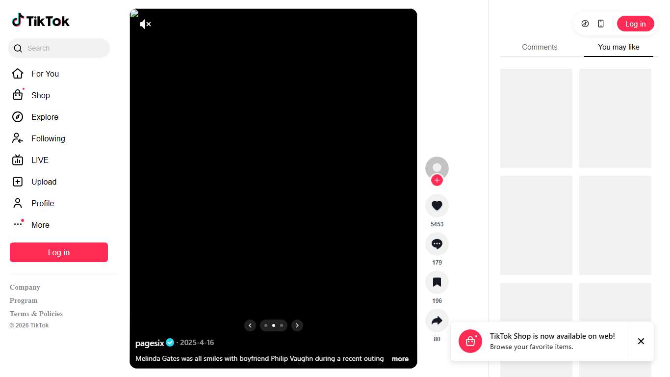 Melinda Gates was all smiles with boyfriend Philip Vaughn during a rec... TikTok